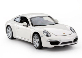 Masinuta metalica Porsche 911 alb scara 1 24 