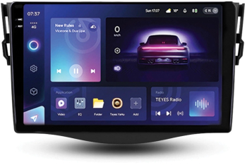 Navigatie Auto Teyes CC3 2K Toyota RAV4 XA30 2005-2013 6+128GB 9.5 QLED Octa-core 2Ghz Android 4G Bluetooth 5.1 DSP 