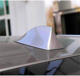 Ornament pentru plafon auto tip SHARK TAIL culoare Argintiu 