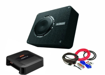 Pachet Subwoofer Audison APBX 8R + Amplificator Dieci Power 1.500 + Kit de cabluri complet 