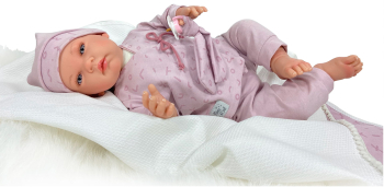 Papusa Nines DOnil Celia nou-nascut premium cu miros de vanilie 48 cm 