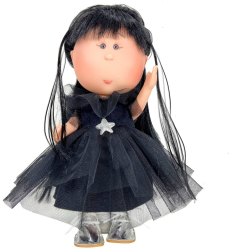 Papusa Nines DOnil Mia Black Wednesday cu miros de vanilie 30 cm 2024 