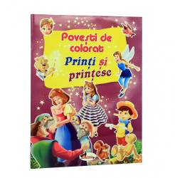 Povesti de colorat - Printi si printese 
