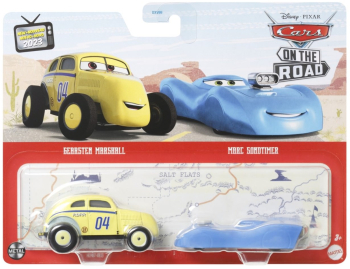 Set 2 masinute metalice Cars 3 - Gearsten Marshall si Marc Sondtimer 