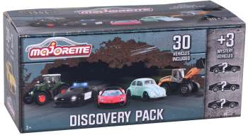 Set 33 masinute metalice Majorette Discovery