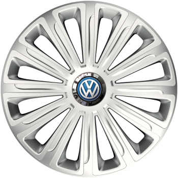 Set 4 capace roti Cu Inel Cromat Trend R14 pentru gama auto Volkswagen 