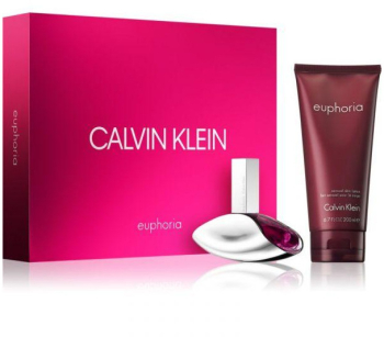 Set cadou Calvin Klein Euphoria pentru femei EDP 100 ml + 100 ml lotiune de corp