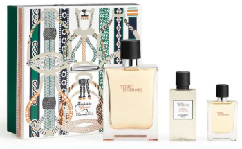 Set cadou Hermes Terre dHermes pentru barbati EDT 100 ml + EDT 12 5 ml + 40 ml lotiune dupa ras 