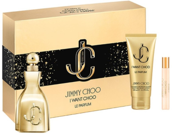 Set cadou Jimmy Choo I Want Choo Le Parfum pentru femei EDP 100 ml + EDP 7 5 ml + 100 ml lotiune de corp 