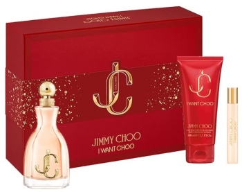 Set cadou Jimmy Choo I Want Choo pentru femei EDP 100 ml + EDP 7 5 ml + 100 ml lotiune de corp 