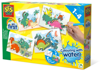 Set Coloreaza cu apa - Dinozauri 
