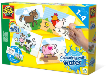 Set Coloreaza cu apa - Ferma 