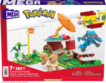 Set constructie Pokemon 163 piese - Mega picnicul Pokemon 