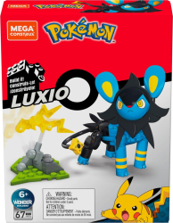Set constructie Pokemon Mega Construx Luxio 67 piese 