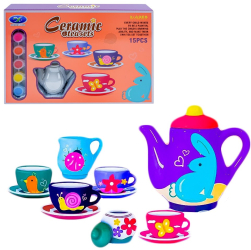 Set creativ de pictat cescute ceai 15 piese 