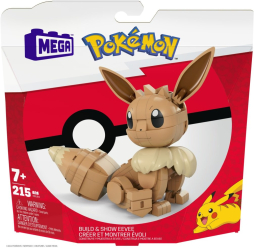 Set de constructie Pokemon Eevee Mega Construx 215 piese 
