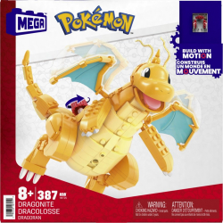 Set de constructie Pokemon Mega Dragonite 387 piese 