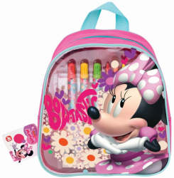 Set de desen in rucsac Minnie
