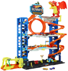 Set de joaca Hot Wheels City - Super garajul 