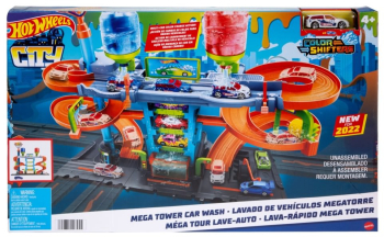 Set de joaca Mega Spalatoria Hot Wheels 