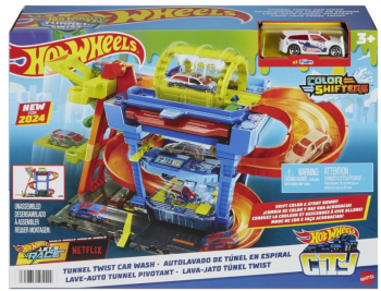 Set de joaca spalatorie Hot Wheels City Color Shifters 