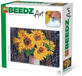 Set margele de calcat Beedz Art - Floarea soarelui 