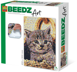 Set margele de calcat Beedz Art - Pisica 