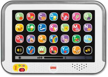 Tableta Smart cu 3 niveluri de dezvoltare limba romana Fisher Price Laugh and Learn 