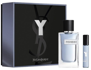 YSL Y Set cadou pentru barbati EDT 100 ml + EDP 10 ml 