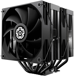 Cooler Procesor ENERMAX ETS-TD60D Intel / AMD Support 250W+ TDP 2x PWM Fans Display Negru 