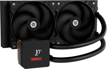 Cooler Enermax Liqmax IV 240mm Support 370W TDP Intel / AMD magnet Display Software 