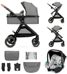 Carucior Kinderkraft Esme 3 in 1 Moonlight Grey 
