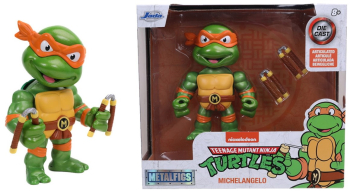 Figurina metalica Testoasele Ninja Michelangelo 