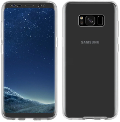 Husa Full TPU 360 fata + spate pentru Samsung Galaxy S8 Plus Transparent