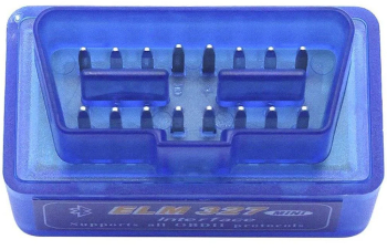 Interfata bluetooth OBD II mini albastra ELM 327 mini 