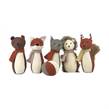 Joc popice Animale din padure Egmont Toys 