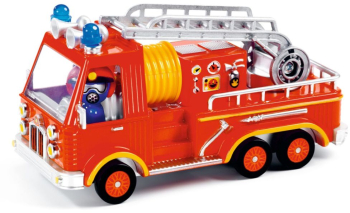 Masina de pompieri Colectia Crazy Motors Djeco