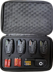 Set 4 avertizori cu statie WindBlade baterii incluse 