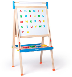 Tabla cu litere rola de hartie si pahare 