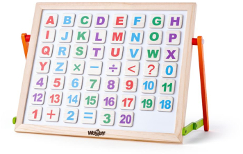 Tabla magnetica de pus pe masa cu litere 
