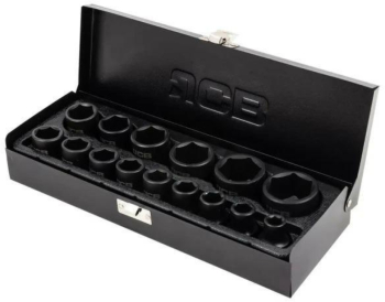 Trusa chei tubulare de impact 1/2 marca JCB 