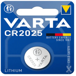 Baterie Varta CR2025 3V cu litium 6025112401 1buc blister 
