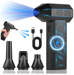 Mini Suflanta Aer Comprimat Portabila X3 BL-016 Profesionala Turbo Jet Fan 130000RPM 