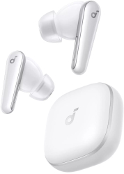 Casti True Wireless Anker SoundCore Liberty 5 ANC Autonomie 48 ore IP55 Dolby Audio Bluetooth 5.4 Alb 