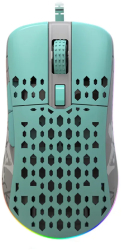 Darmoshark M1 Mouse de Gaming Cu Fir 16000DPI 8 Taste Usor PMW3389 - Verde