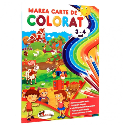 Marea carte de colorat 3-4 ani editia a III-a - Colectiv Aramis 
