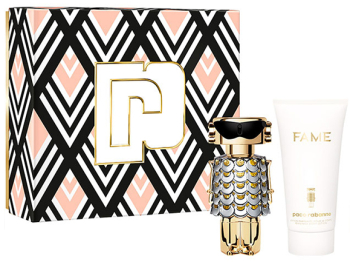 Paco Rabanne Set Paco Rabanne Fame Femei Eau de Parfum 50ml + Lotiune Corp 75ml 