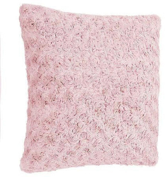 Perna decorativa Sani CURL 45 x 45 cm Roz 