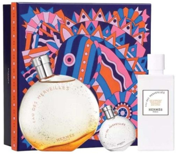 Set cadou Hermes Eau des Merveilles pentru femei EDT 100 ml + 80 ml lotiune de corp 