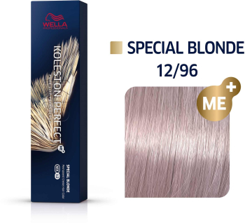 Wella Professionals Vopsea de par permanenta Wella Professionals Koleston Perfect Me+ 12/96 Blond Special Perlat Violet 60 ml